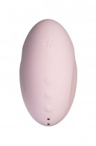 Вакуум-волновой стимулятор клитора с вибрацией Satisfyer Vulva Lover 3, силикон, розовый, 11 см
