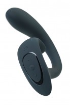 Вагинально-клиторальный вибратор Satisfyer G for Goddess 1, темно-серый, 27 см