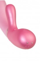 Вибратор Satisfyer Hot Lover Connect App с клиторальным стимулятором, розовый, 20,4 см