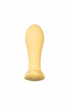 Анальный вибратор Satisfyer Intensity Plug Connect App, силикон, желтый, 9 см