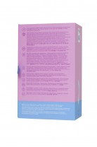 Вакуумный стимулятор клитора с вибрацией Satisfyer Curvy Trinity 5+ Connect App, голубой, 16,5 см