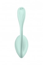 Виброяйцо Satisfyer Smooth Petal Connect App, мятное, 6,5 см