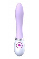Вибратор G-spot/Rabbit розово-белый Вибратор G-spot/Rabbit розово-белый