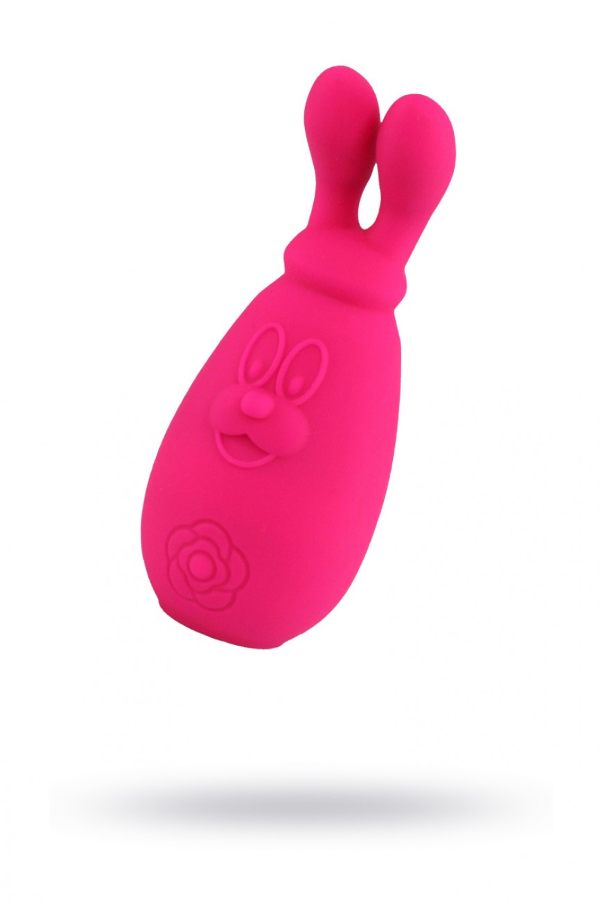 Вибратор с движущимися ушками MARO KAWAII 2 силиконовый, 10 см