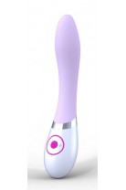 Вибратор G-spot/Rabbit розово-белый Вибратор G-spot/Rabbit розово-белый