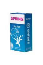 Презервативы Spring Sky Light, ультратонкие, 9 шт