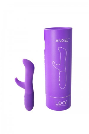 Вибратор Angel, 10 режимов вибрации, фиолетовый 17,5 см