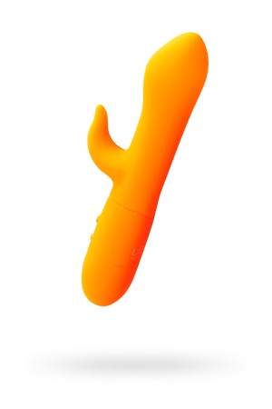 Вибратор Adele, оранжевый 17 см