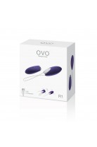 Виброяйцо OVO на дистанционном управлении, ежевичное Виброяйцо OVO на дистанционном управлении, ежевичное
