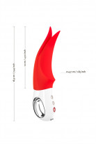 Вибратор Fun Factory VOLTA, красный
