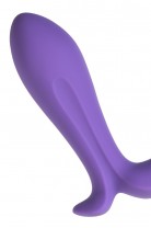 Анальный вибратор Satisfyer Intensity Plug Connect App, силикон, фиолетовый, 9 см