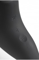 Вакуум-волновой стимулятор клитора Satisfyer Magnetic Deep Pulse, силикон, черный, 11,6 см