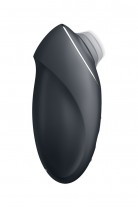 Вибромассажер Satisfyer Tap & Climax 1, силикон, серый, 11 см