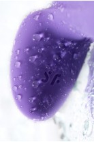 Анальный вибратор Satisfyer Intensity Plug Connect App, силикон, фиолетовый, 9 см