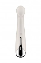 Вибратор для точки G с ротацией Satisfyer Spinning G-Spot 1, силикон, бежевый, 16,8 см