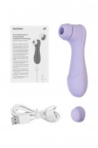 Вакуумный стимулятор клитора Satisfyer Pro 2 Generation 3, Connect App, фиолетовый, 16,4 см
