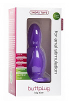 Анальная пробка Big Buttplug фиолетовая