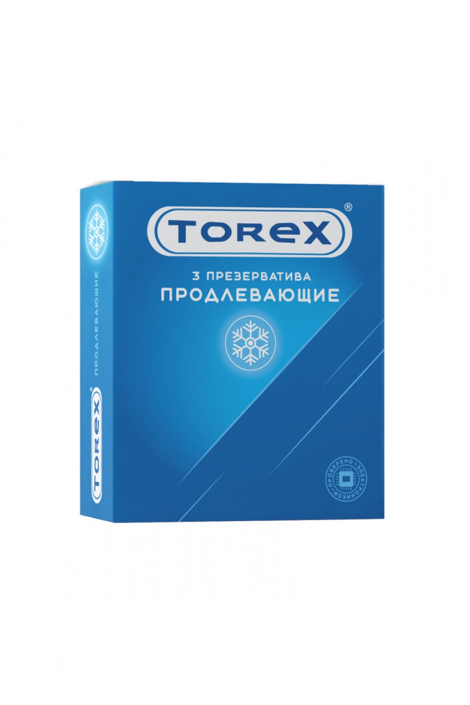 Презервативы TOREX продлевающие, латекс, 3 шт