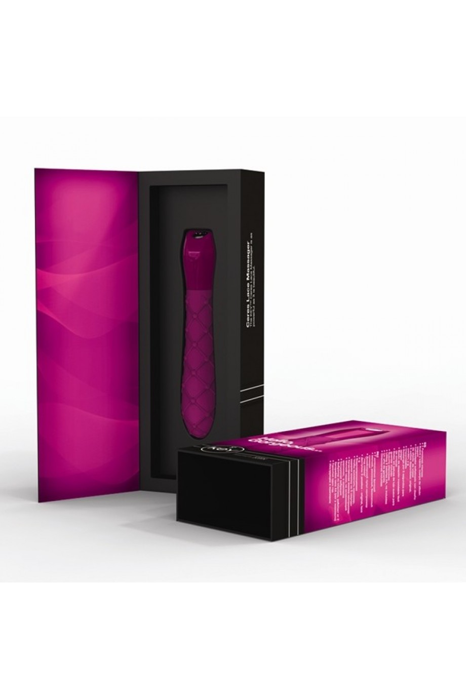 Вибратор Key by Jopen - Ceres Lace Texture - Raspberry Pink розовый