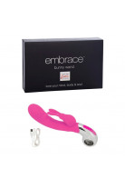 Вибратор Embrace Bunny Wand - Pink розовый