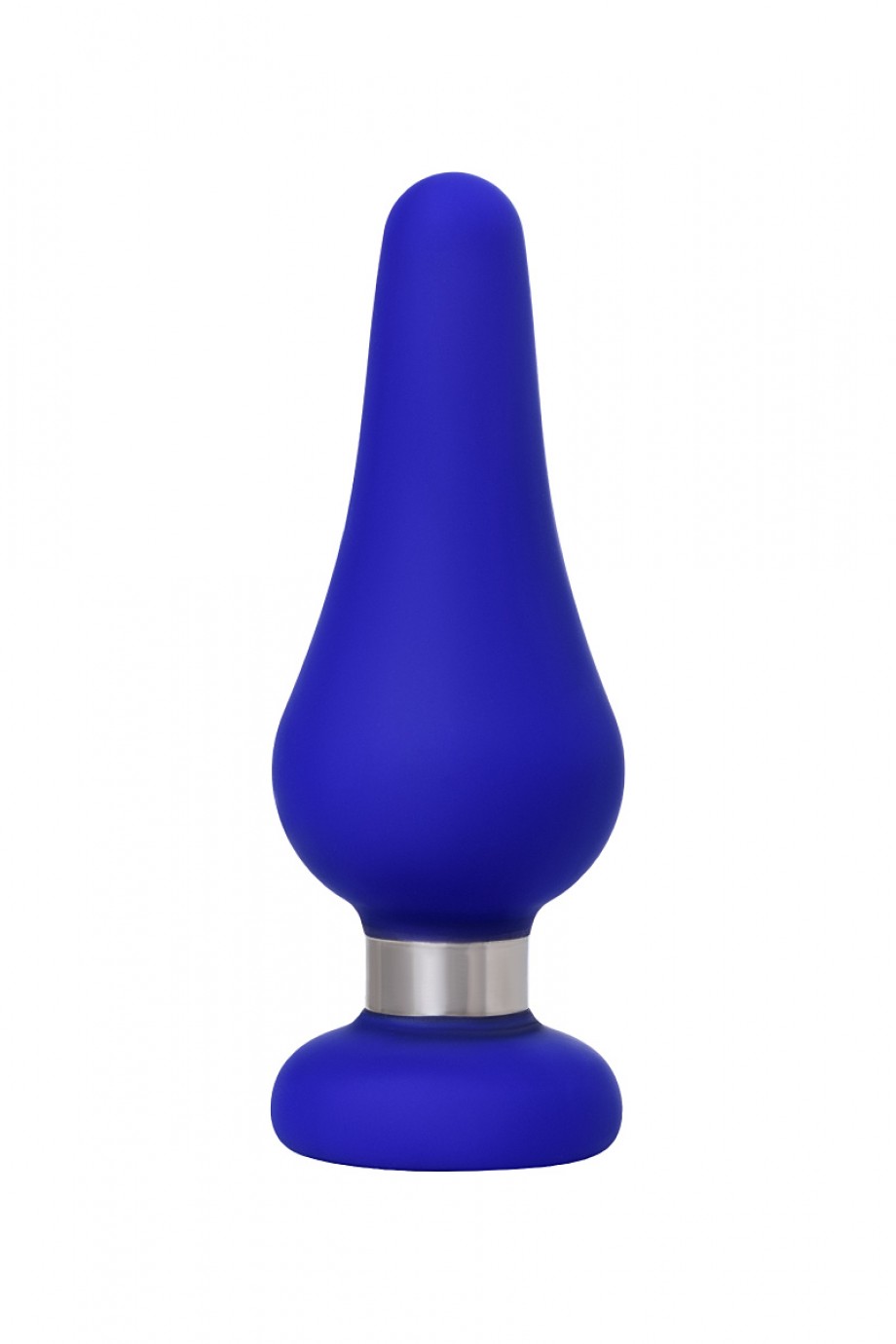 Анальная пробка ToDo by Toyfa Сlassic, размер L, силикон, синяя, Ø 4,6 см