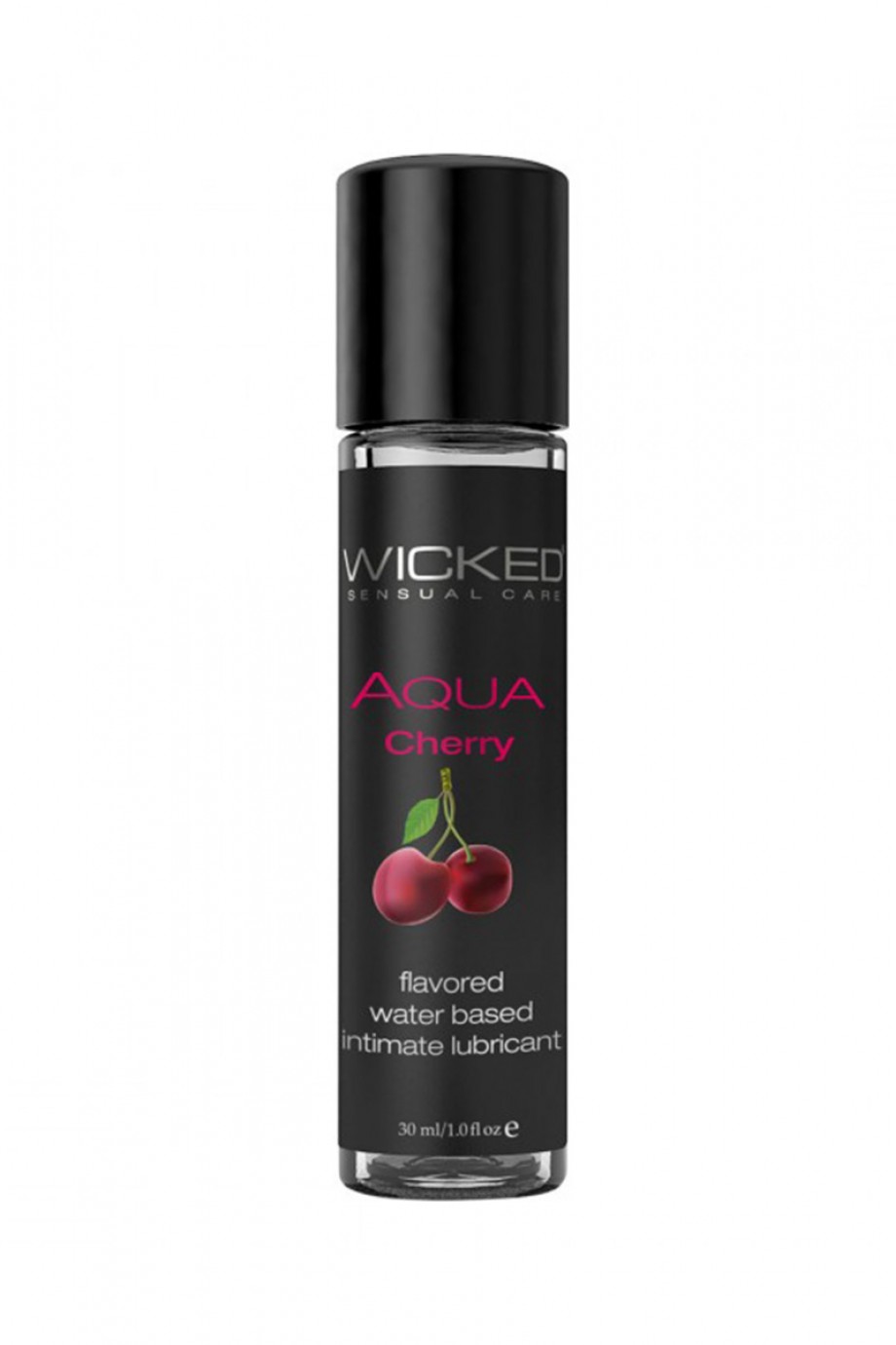Лубрикант WICKED AQUA Cherry, со вкусом сладкой вишни, 30 мл