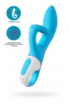 Нереалистичный вибратор Satisfyer Embrace me, силикон, бирюзовый, 22,5 см Нереалистичный вибратор Satisfyer Embrace me, силикон, бирюзовый, 22,5 см