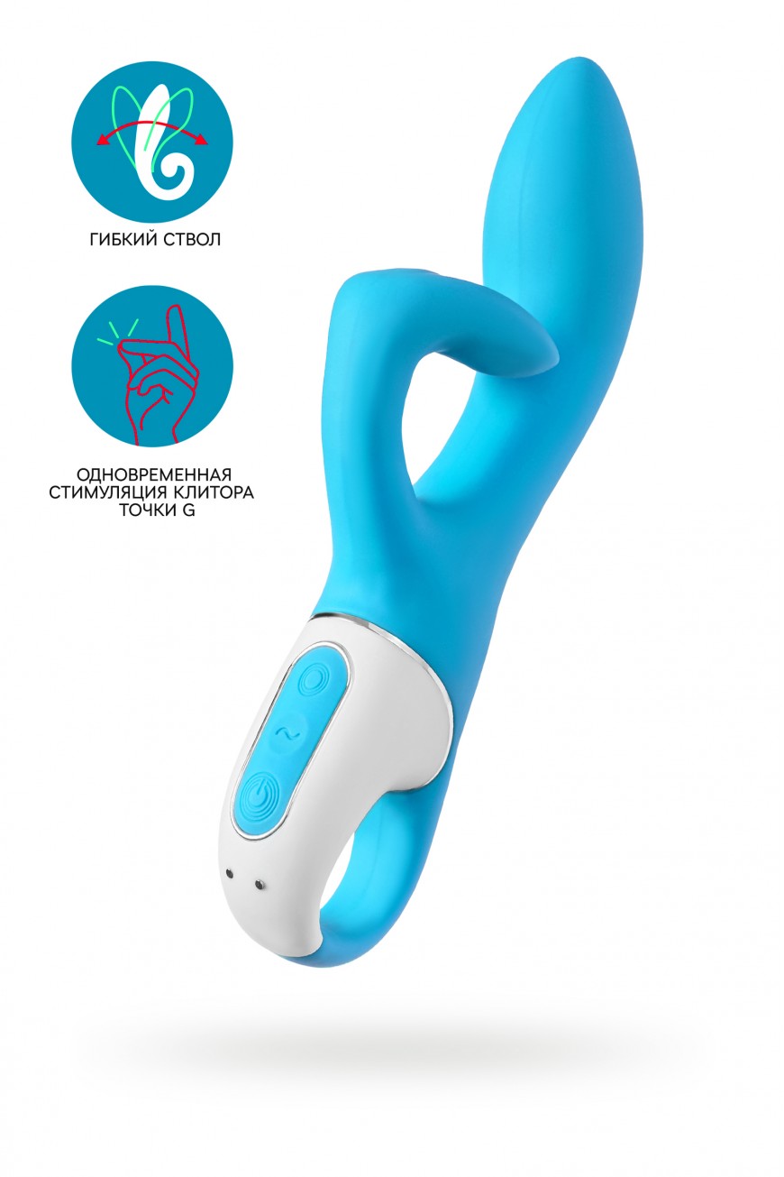 Нереалистичный вибратор Satisfyer Embrace me, силикон, бирюзовый, 22,5 см Нереалистичный вибратор Satisfyer Embrace me, силикон, бирюзовый, 22,5 см