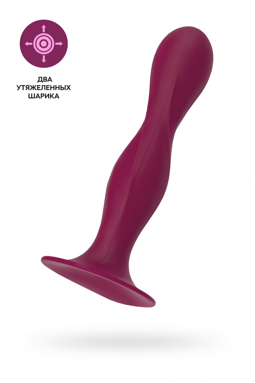 Фаллоимитатор Satisfyer Double Ball-R, силикон, красный, 18 см Фаллоимитатор Satisfyer Double Ball-R, силикон, красный, 18 см