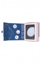 Вакуум-волновой бесконтактный стимулятор клитора Satisfyer Sugar Rush, силикон, голубой, 8,2 см