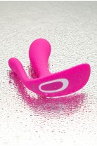 Вибратор для ношения с двойной стимуляцией Satisfyer Top Secret+ Connect App, розовый, 11 см