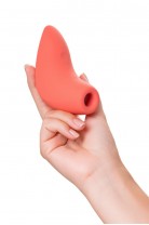 Вакуум-волновой стимулятор клитора Satisfyer Magnetic Deep Pulse, силикон, абрикосовый, 11,6 см