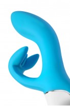 Нереалистичный вибратор Satisfyer Embrace me, силикон, бирюзовый, 22,5 см