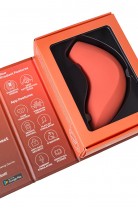 Вакуум-волновой стимулятор клитора Satisfyer Magnetic Deep Pulse, силикон, абрикосовый, 11,6 см