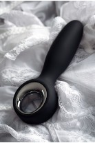 Анальный стимулятор POPO Pleasure by TOYFA Sagitta, силикон, черный, 9 см