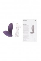Анальный вибратор Satisfyer Power Plug Connect App, силикон, фиолетовый, 11,3 см