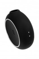 Вакуумный стимулятор клитора с вибрацией Satisfyer Pro To Go 3, черный, 8,5 см