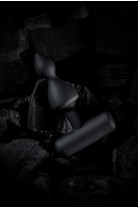 Анальная пробка Erotist, черный, силикон, 8,5 см