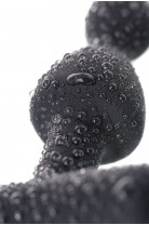 Анальная пробка Erotist, черный, силикон, 8,5 см