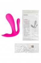 Вибратор для ношения с двойной стимуляцией Satisfyer Top Secret+ Connect App, розовый, 11 см