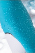 Нереалистичный вибратор Satisfyer Embrace me, силикон, бирюзовый, 22,5 см