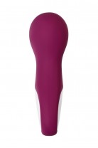 Вакуум-волновой стимулятор клитора с вибрацией Satisfyer Lucky Libra, силикон, бордовый, 15,7 см