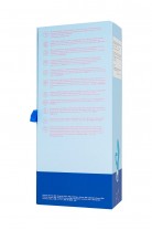 Нереалистичный вибратор Satisfyer Embrace me, силикон, бирюзовый, 22,5 см