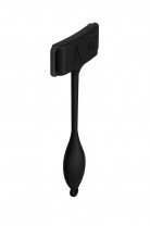 Вибромассажер Adrien Lastic Pan-T Vibe, силикон, чёрный, 15,7 см