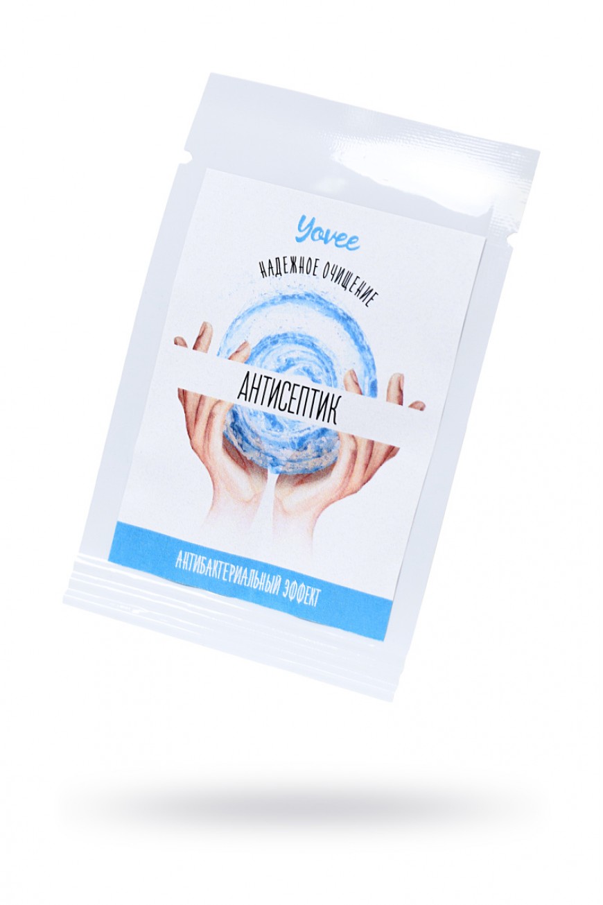Антисептик для рук Yovee by Toyfa с антибактериальным эффектом «Надежное очищение», 3.5 мл Антисептик для рук Yovee by Toyfa с антибактериальным эффектом «Надежное очищение», 3.5 мл