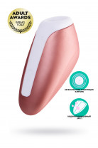Satisfyer Love Breeze, вакуумный вибратор, розовый