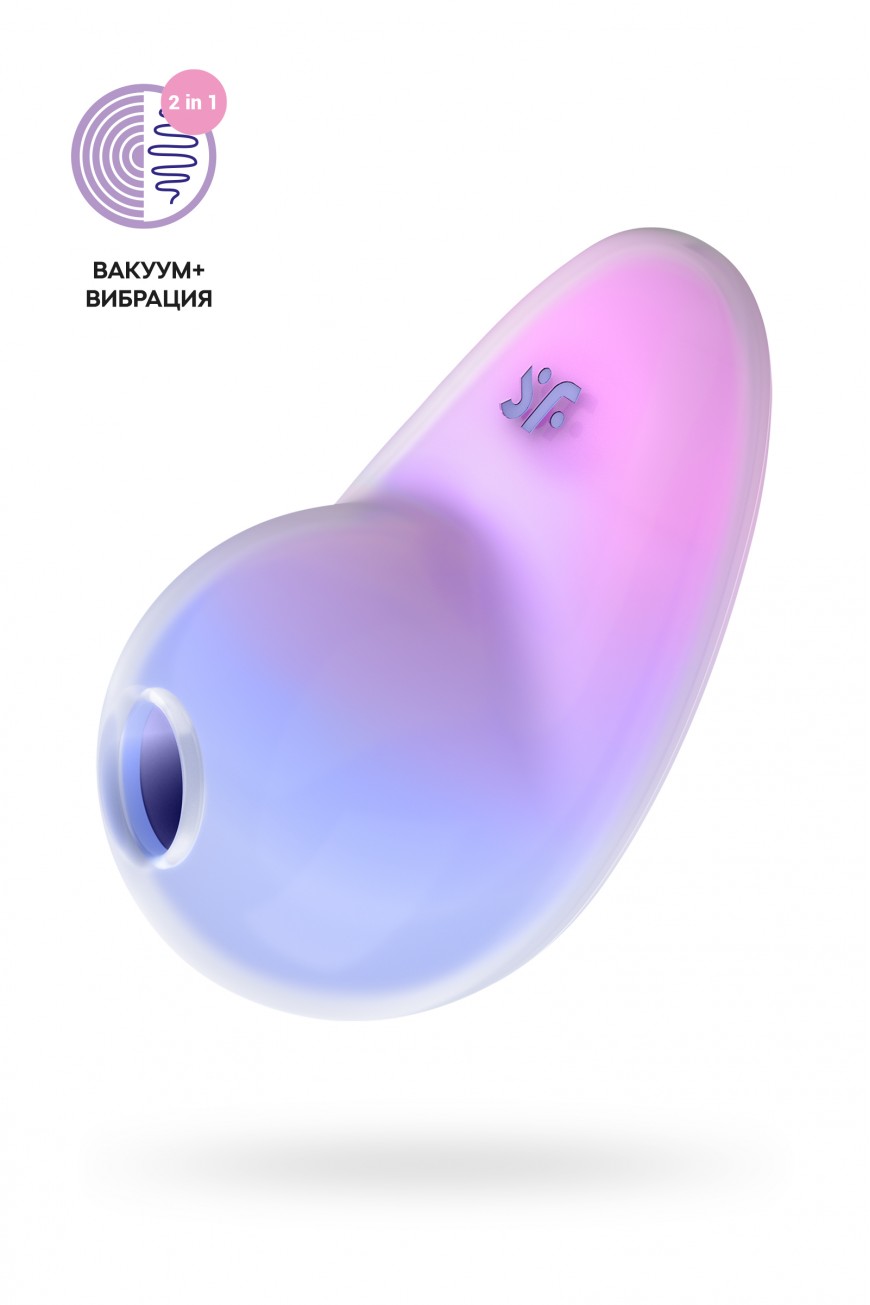 Вакуумный стимулятор клитора Satisfyer Pixie Dust, силикон, фиолетовый, 9,4 см Вакуумный стимулятор клитора Satisfyer Pixie Dust, силикон, фиолетовый, 9,4 см