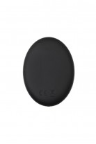 Надувная анальная вибровтулка POPO Pleasure by TOYFA Phoenix, силикон, черный, 13,5 см