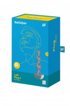 Анальная виброелочка Satisfyer Lolli Plug 2, силикон, серый, 11 см
