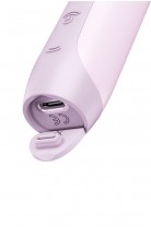 Мини-вибратор с 3D пульсацией Satisfyer Secret Kiss с USB-C зарядкой, силикон, ABS, розовый, 13 см
